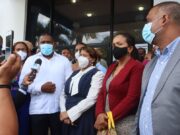 Félix Encarnación ingresa a Sala Capitular de SDO y solicita a José Andújar que lo deje trabajar