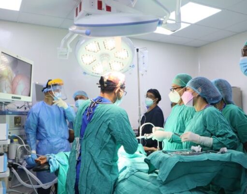 Hospital de Engombe realiza su primera cirugía laparoscópica